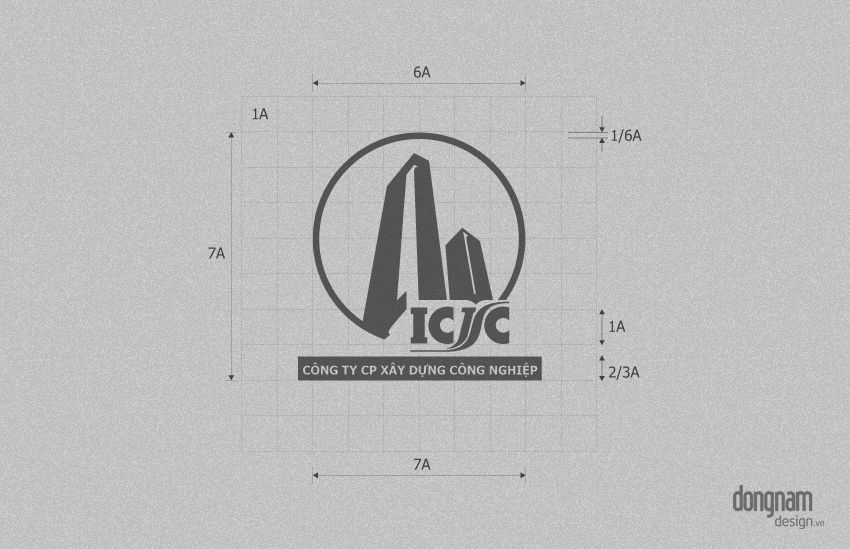 Thiết kế logo công ty cổ phần xây dựng công nghiệp